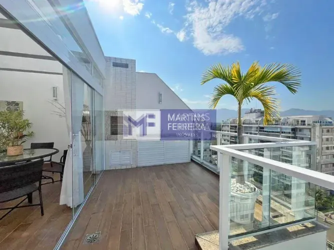COBERTURA FRAMES RESIDENCE IMPECAVÉL - Recreio 4 Quartos, 2 Suites, 175M², - RJ |