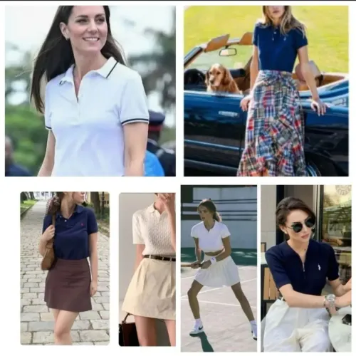 2 camisas polo clássicas feminina tamM