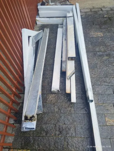 calhas condutoras galvanizadas