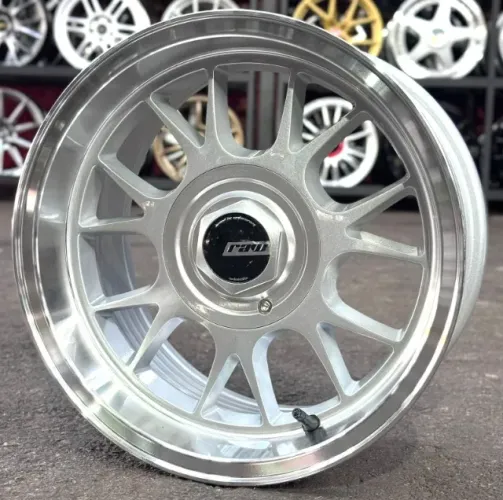 Rodas aro 15 Furação 4x100 4x108 RAW CB 73.1 offset 10