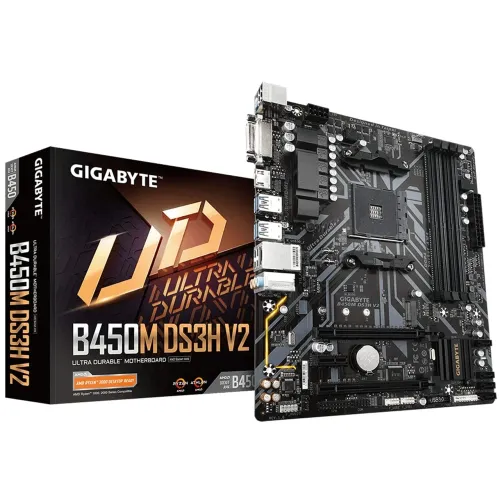 Placa mãe AMD B450M Gigabyte