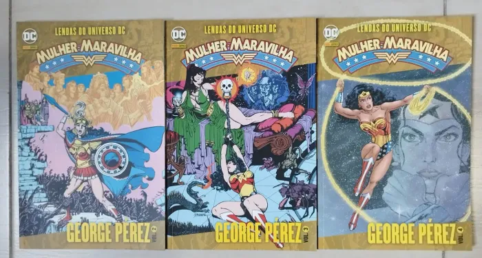 Mulher-Maravilha - George Pérez (Vol. 2, 3 e 4)