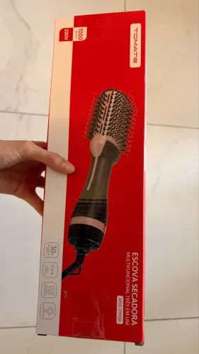 ESCOVA SECADORA TOMATE- 3 em 1