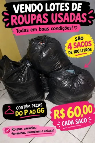 Lote de roupas