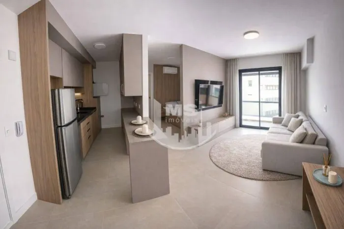 Apartamento com 1 dormitório para alugar, 46 m² por R$ 4.941,00/mês - Bosque - Campinas/SP