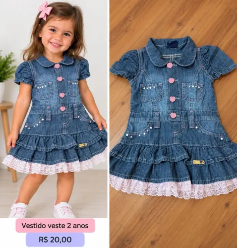 Vestido veste 2 anos