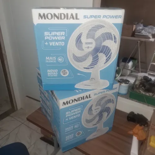 Ventilador mondial . Novo, na caixa,lacrada com nota fiscal