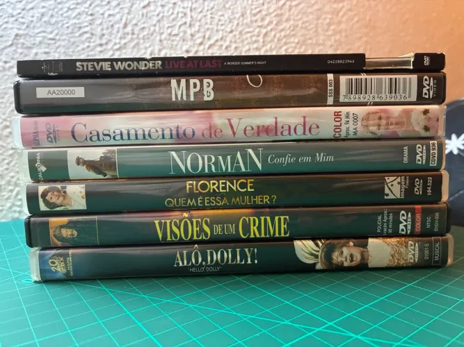 Lote com 7 dvds originais