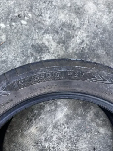 Pneu 185/55 16 GOODYEAR MEIA VIDA 