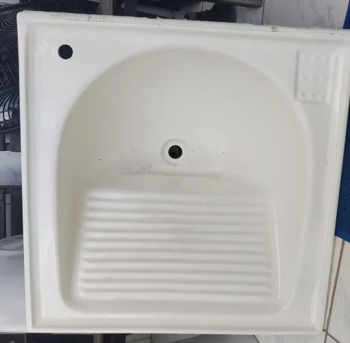 Tanque mármore fibra sintética lavanderia | Nova | 60 x 60 cm