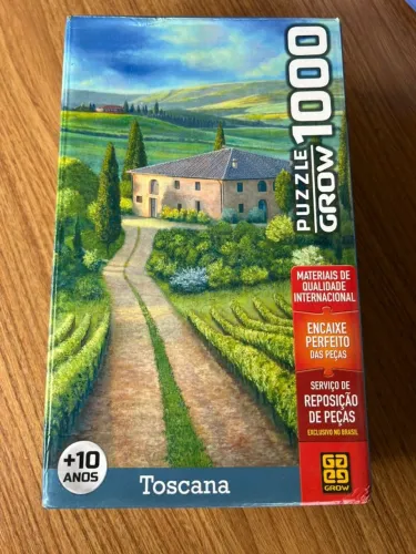 Grow Puzzle - Quebra-cabecas 1000 Pecas - Toscana - 03921 - NÃO FABRICA MAIS