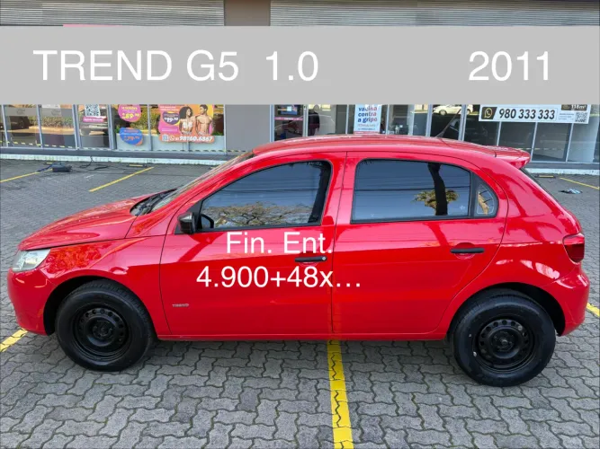 Volkswagen Gol Geração V 1.0 8V MI Total Flex Mec. 4P 2011