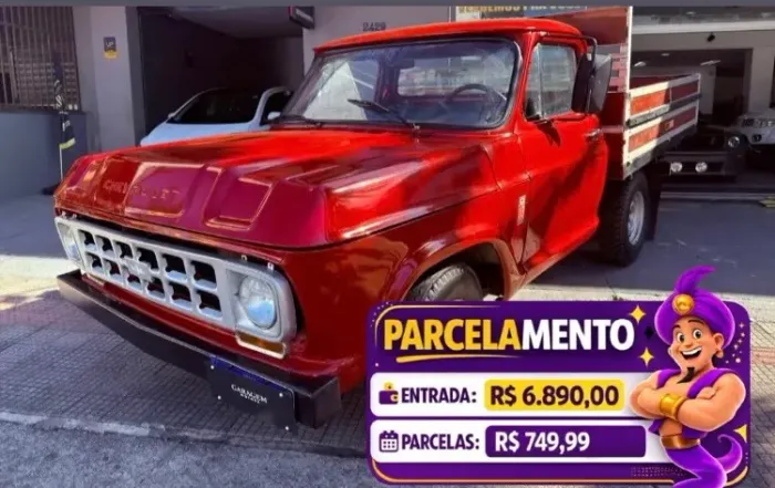 CHEVROLET D-10 DIESEL 1980 PARCELADO