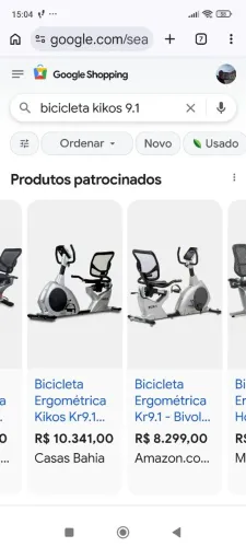 BICICLETA KIKOS KR 9.1, nova custa mais de 8 mil