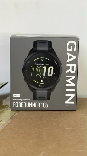 Garmin Forerunner 165 GPS AMOLED NOVO LACRADO