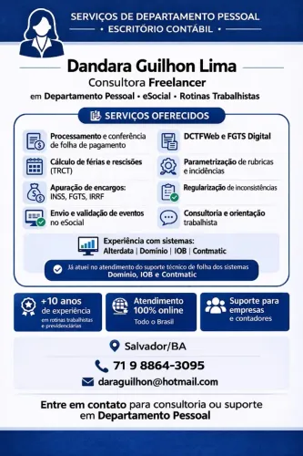 Departamento Pessoal - eSocial