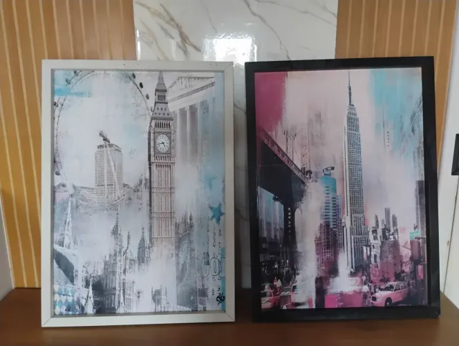 Quadros ( kit com 5 unidades )