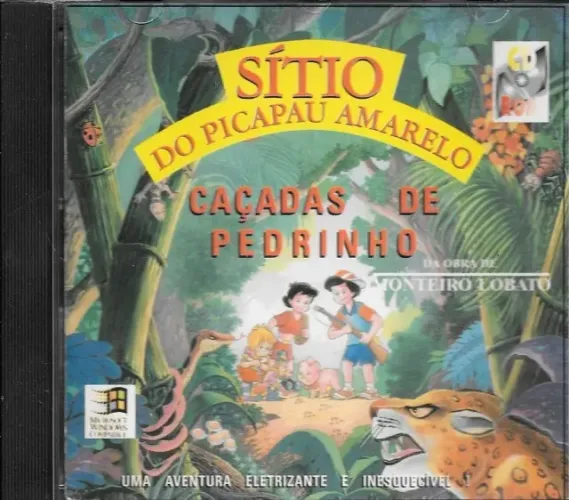 CD-ROM: Sítio do Picapau Amarelo -- Caçadas de Pedrinho (da obra de Monteiro Lobato)