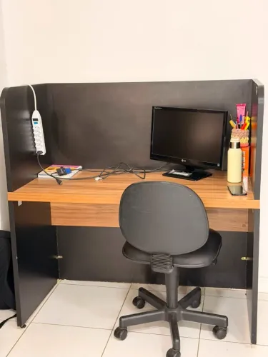 Mesa nincho marrom (08 unid)