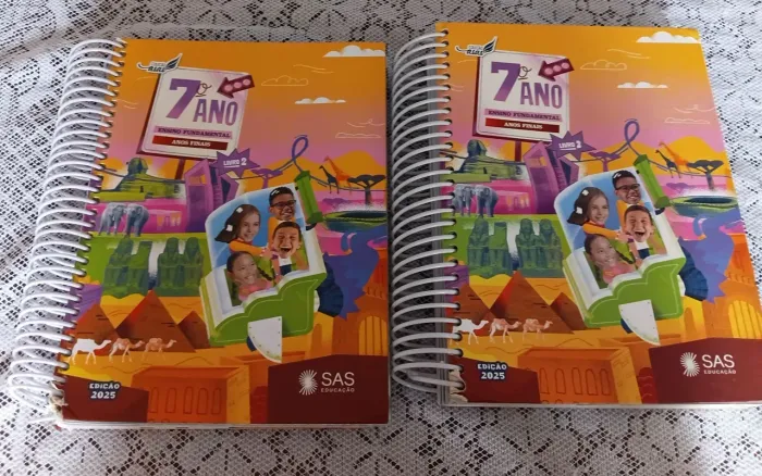 Livros SAs 7° ano volume 2 e 3