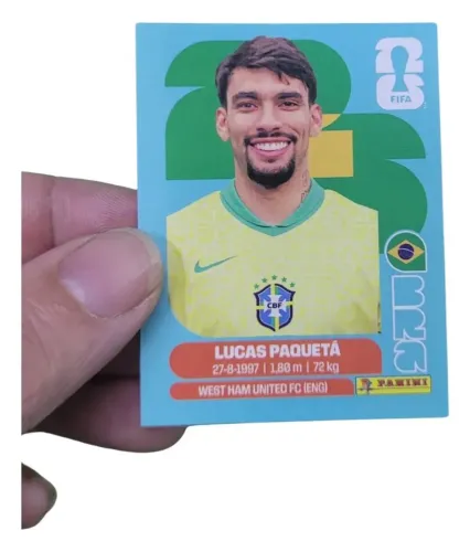 Figurinha Paqueta