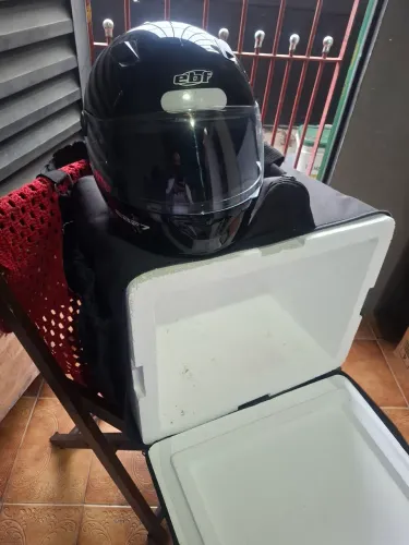 Bag e Capacete