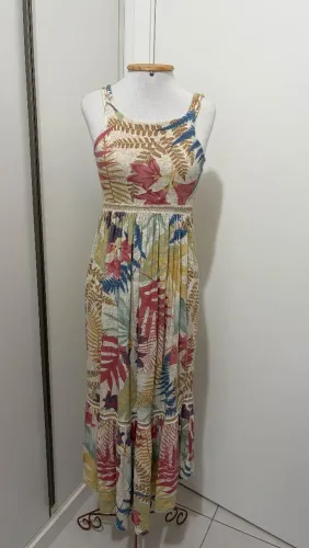 Vestido longo Marfinno em malha PP