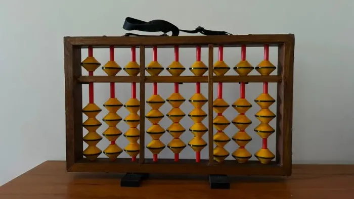 Soroban gigante para professor