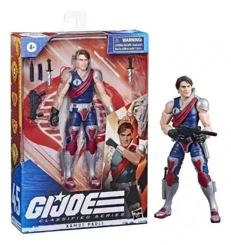 Boneco Xamot Paoli G.i. Joe Classified Series 15 Cm Hasbro
