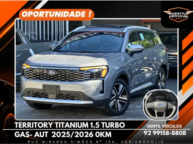 Ford Territory Titanium 1.5 Gtdi Ecobo. AUT 2026