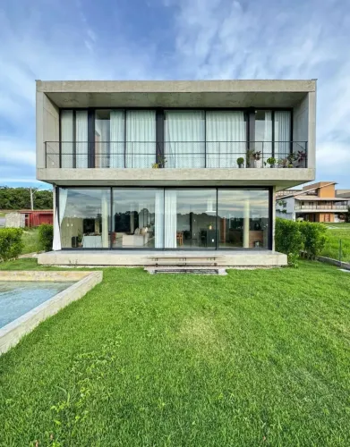 Casa Arquitetura Moderna Condomínio Jardins Veneza