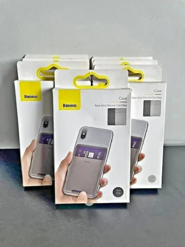 Case de silicone Adesivo para Celular Baseus