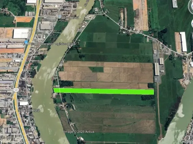 TERRENO INDUSTRIAL EM NAVEGANTES