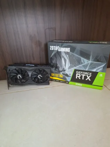 Placa de vídeo rtx 2060 6gb Zotac Gaming