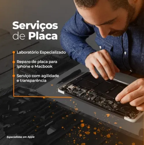 Reparo em placas iphone