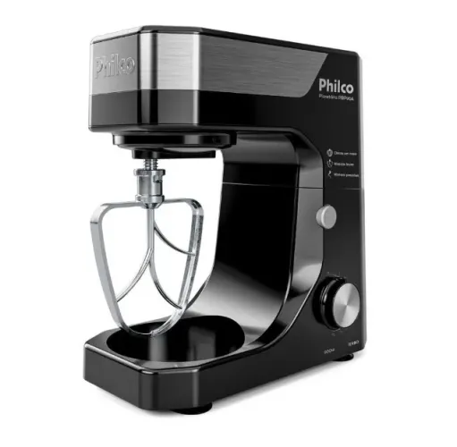 Batedeira Planetária Elétrica Philco PBP90A 300W 7 Velocidades - Eletrodoméstico