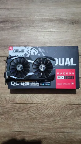 ?Placa de Vídeo ASUS AREZ Radeon RX 580 8GB GDDR5