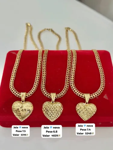 Colares de ouro 18k lacraia novas | Certificado de garantia