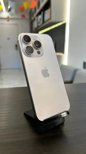 IPHONE 16 PRO 128GB DOURADO SEMINOVO / LOJA FÍSICA