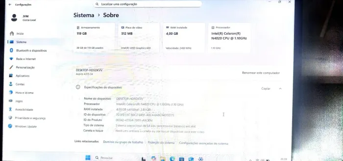 Notebook Acer Aspire + Kit Completo (Pronto para Uso!)