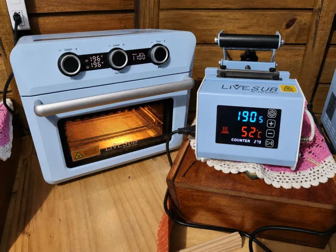 Presa e forno live sub