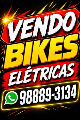 Vendo bikes elétricas 500 whats R$ R$ 4.500.00