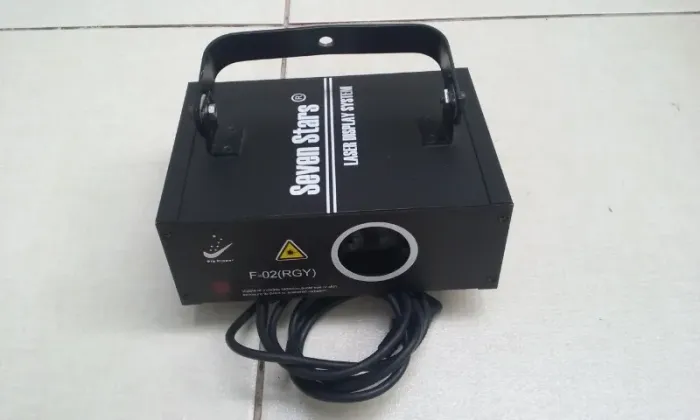 Vendo Layser Profissional seven star DMX 2 cores em Lagoa Santa MG