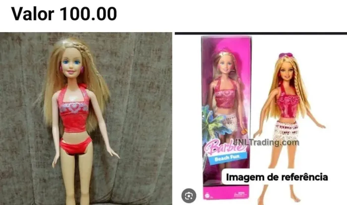 Barbie antiga 