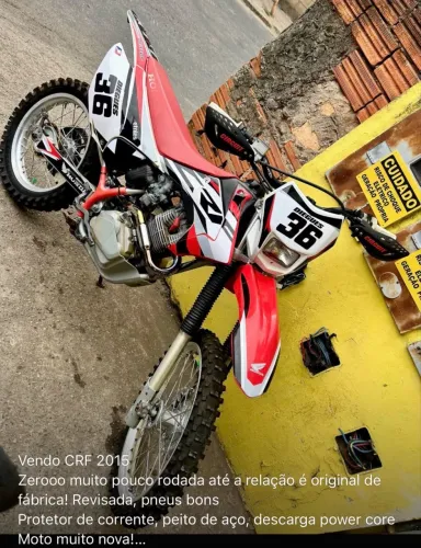 Vendo CRF 230F 2015 nova demais