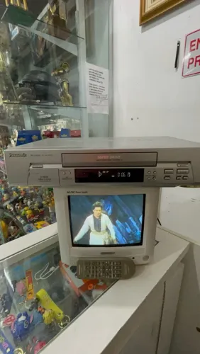 Vídeo cassete super vídeo panasonic sj405