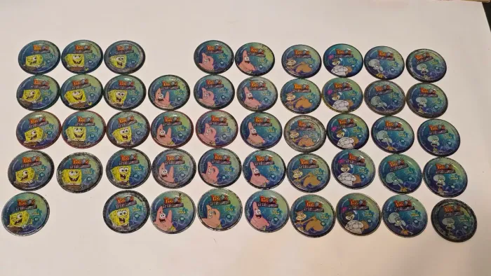Coleção Elma Chips Bob Esponja Titanium 48/50