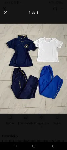 Lote de farda do Roberto $40