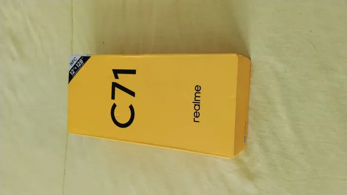 Realme c71 novo na caixa com nota fiscal