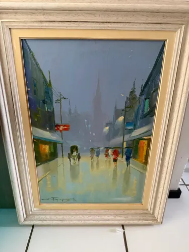 Quadro J Fernandes - Chuva